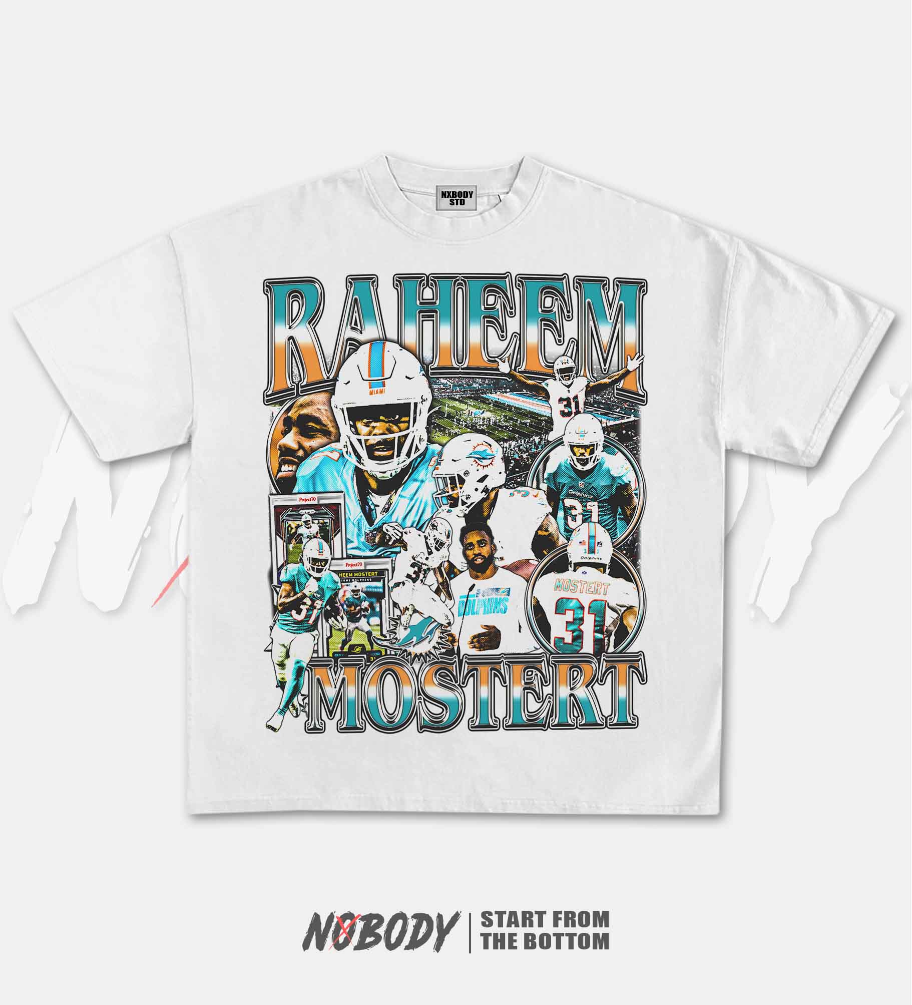 RAHEEM MOSTERT GRAPHIC T-SHIRT 1.0 - KIDS