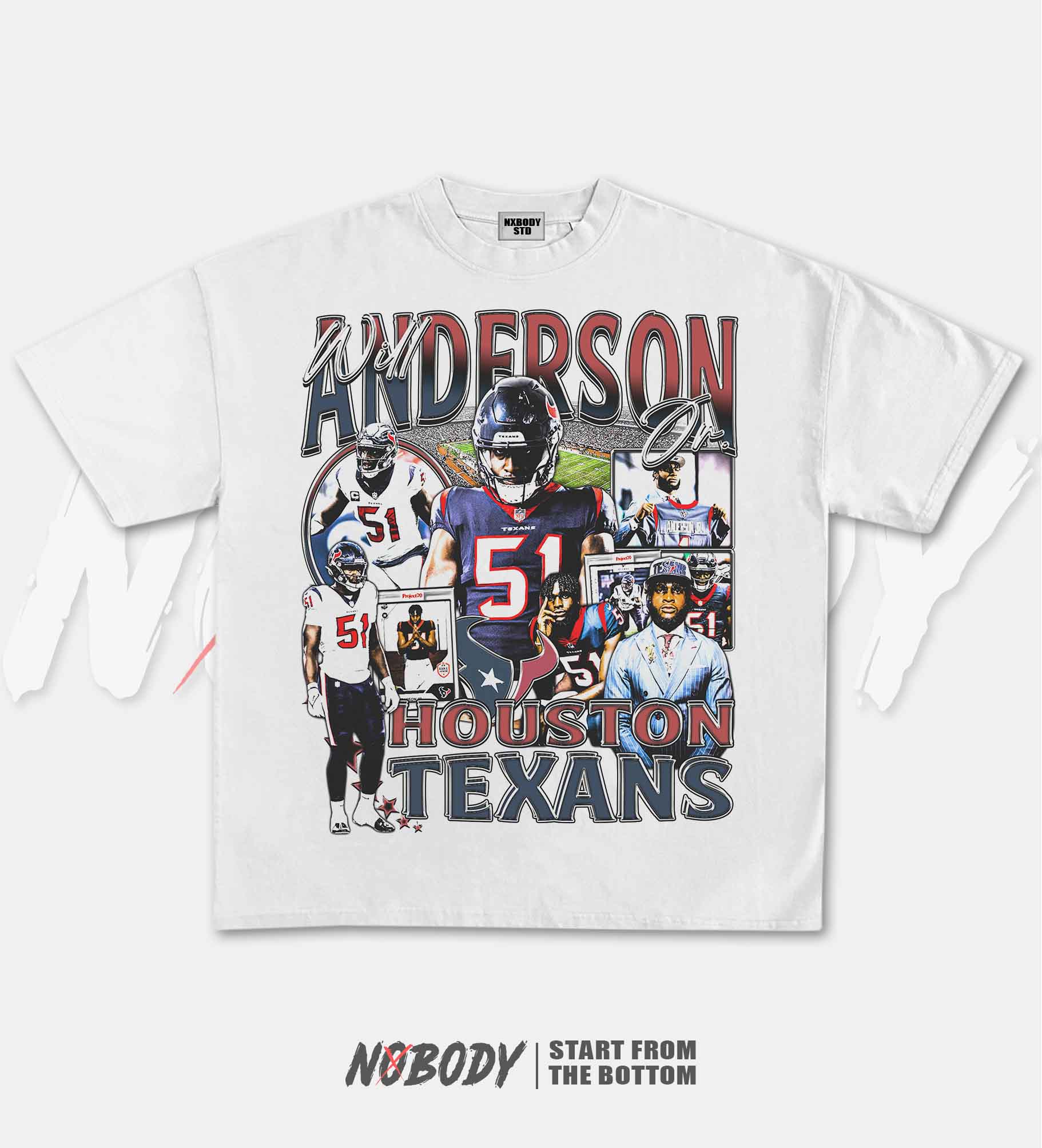 WILL ANDERSON JR-TEXANS GRAPHIC T-SHIRT 1.0 - KIDS