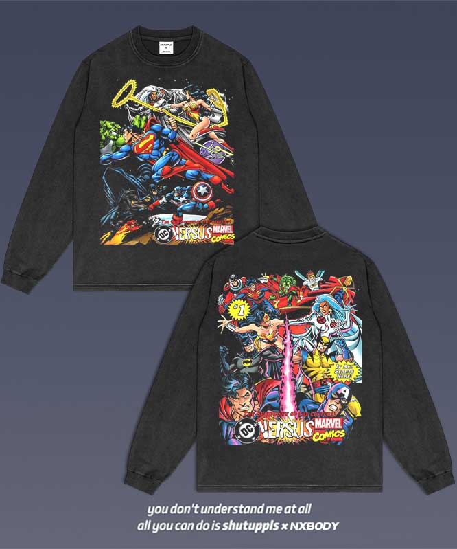 DC VS MARVEL LONG SLEEVES 1.0