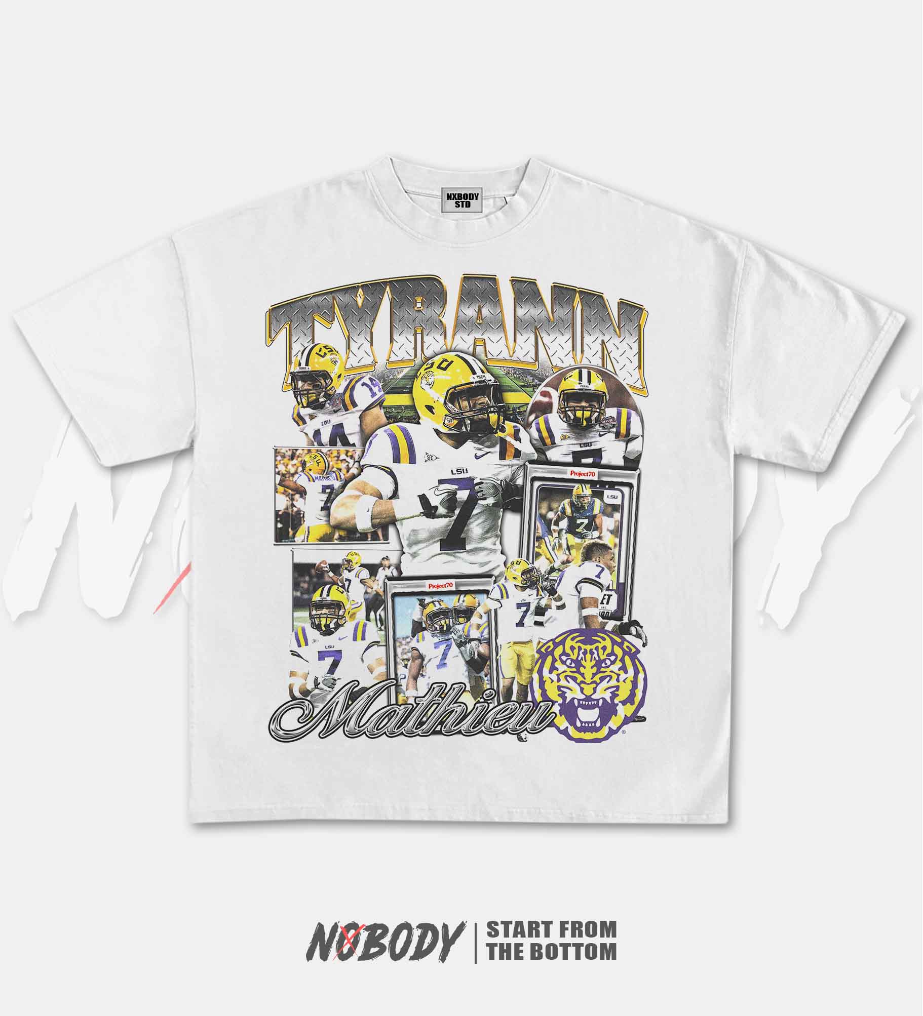 TYRANN MATHIEU-LSU GRAPHIC T-SHIRT 1.0 - KIDS