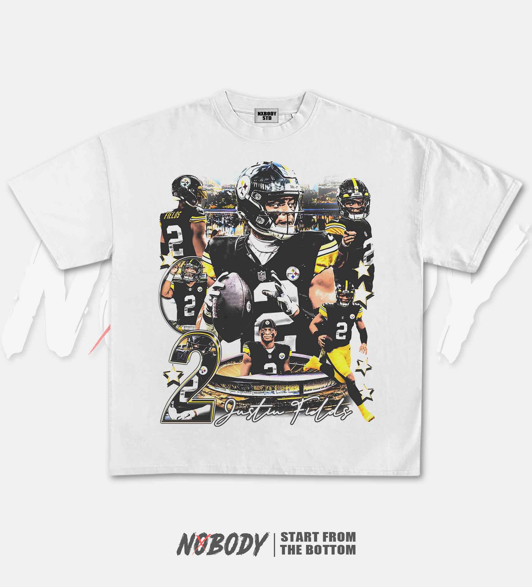 JUSTIN FIELDS STEELERS GRAPHIC T-SHIRT 1.0 - KIDS