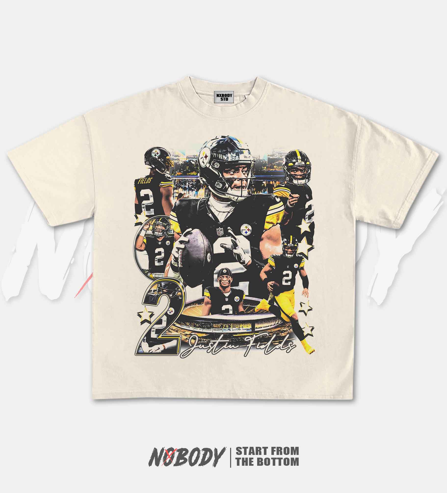 JUSTIN FIELDS STEELERS GRAPHIC T-SHIRT 1.0 - KIDS