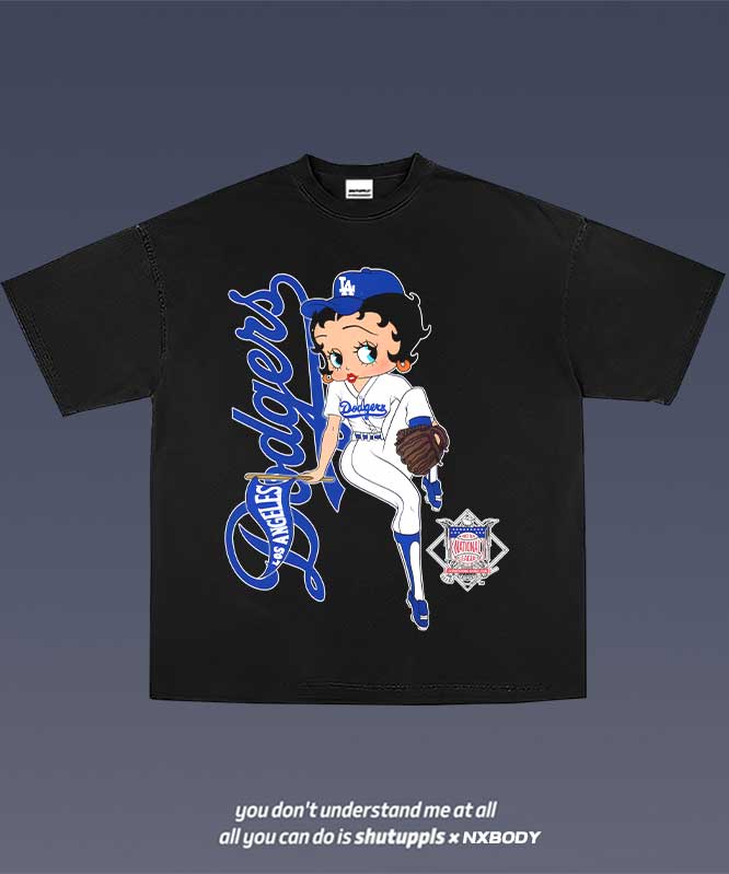 BETTY BOOP X DODGERS TEE 1.0