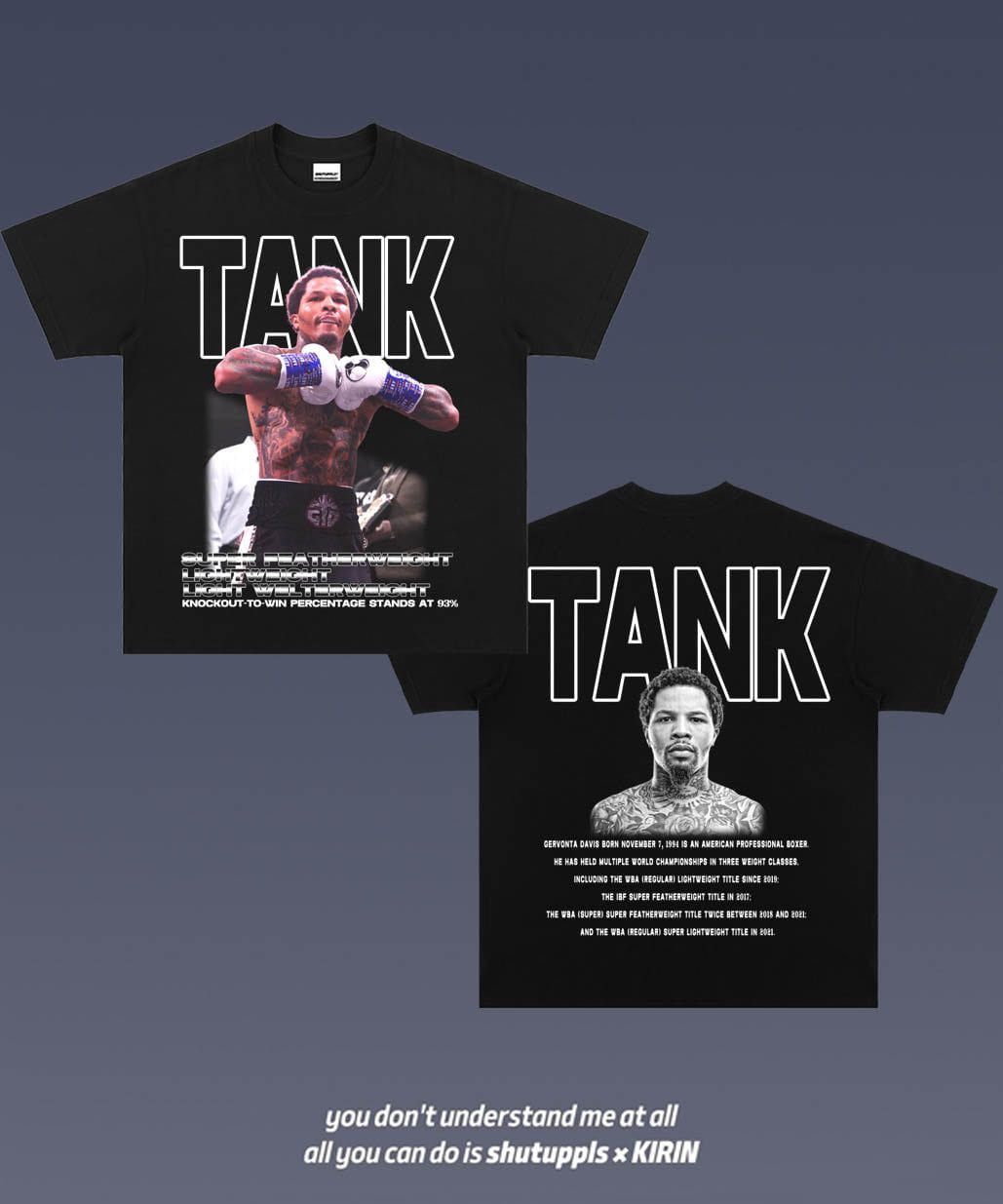 SHUTUPPLS TANK GERVONTA DAVIS 1.4