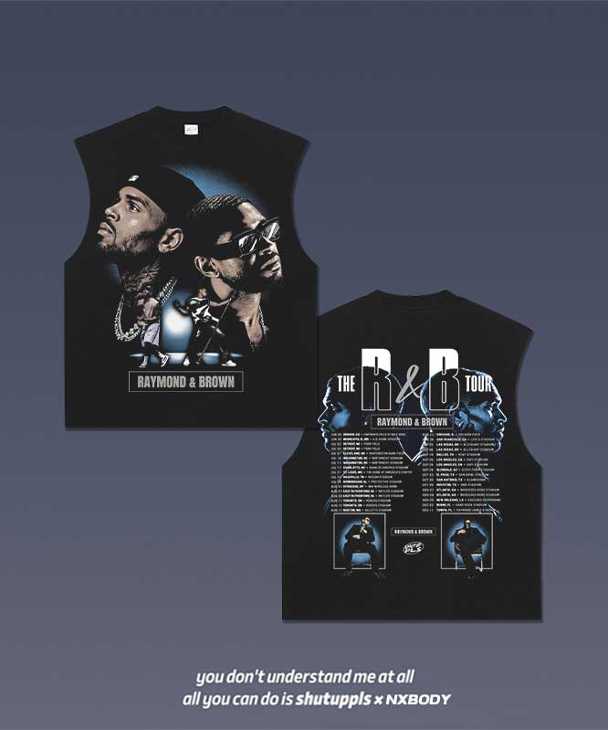CHRIS BROWN / USHER THE R&B TOUR TANK 1.0