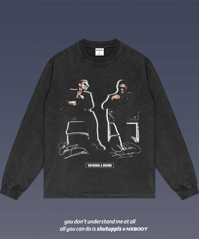 CHRIS BROWN / USHER LONG SLEEVES 1.1