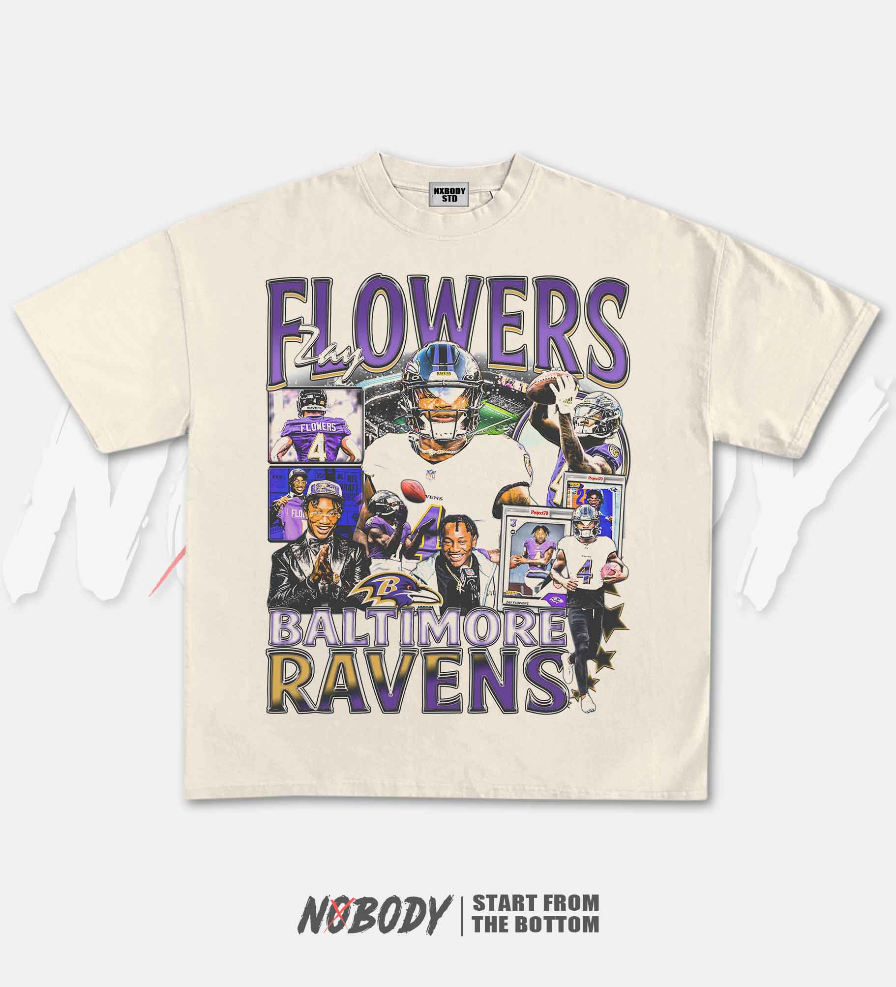 ZAY FLOWERS GRAPHIC GRAPHIC T-SHIRT 1.0 - KIDS