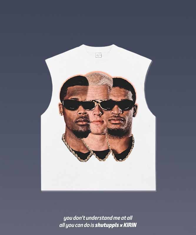 HIGGIN/ JOE BURROW/ JA’MARR CHASE BENGALS TANK 1.2