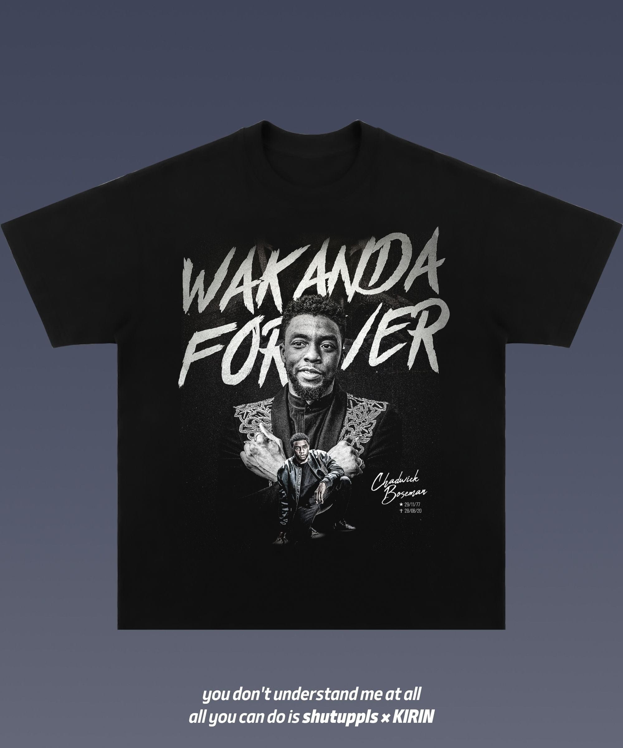 SHUTUPPLS CHADWICK BOSEMAN/BLACK PANTHER 1.1