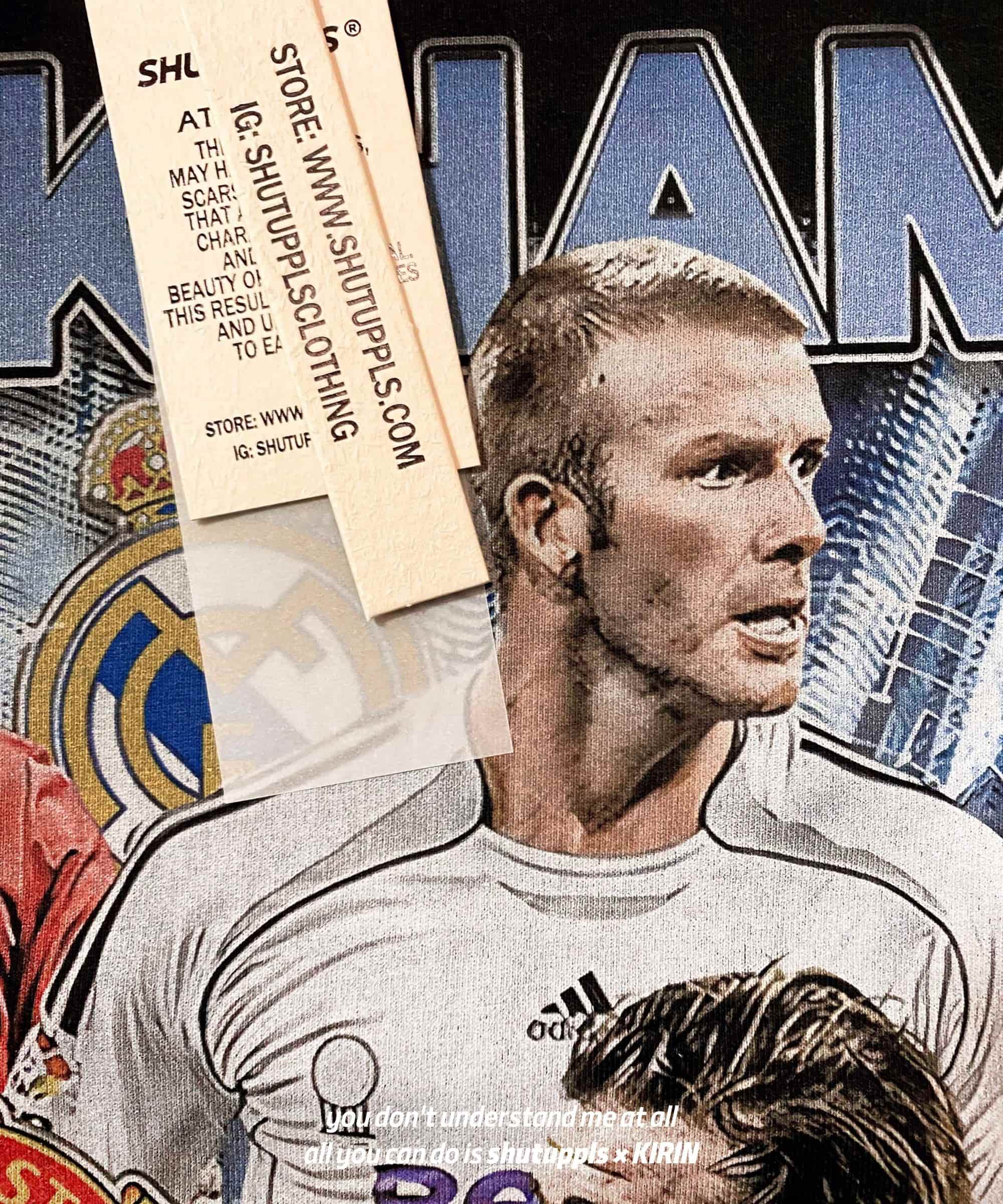 SHUTUPPLS DAVID BECKHAM 1.8