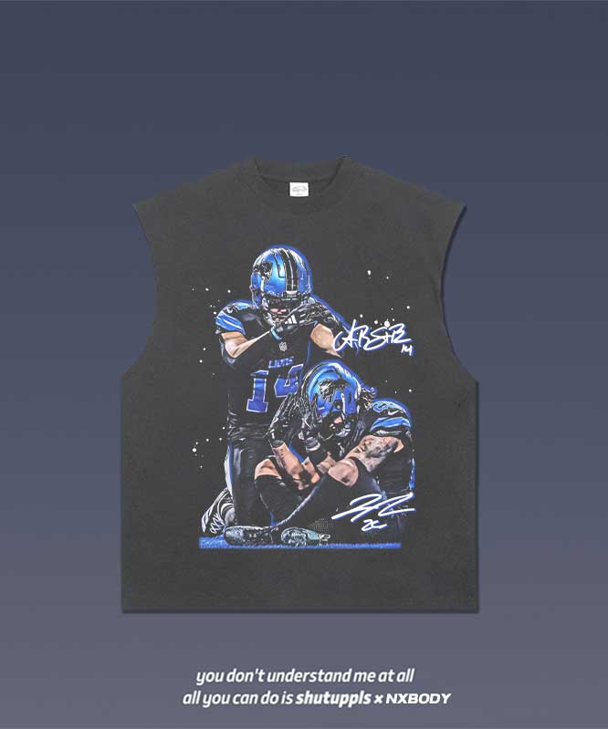 AMON-RA ST. BROWN X JAHMYR GIBBS TANK 1.1