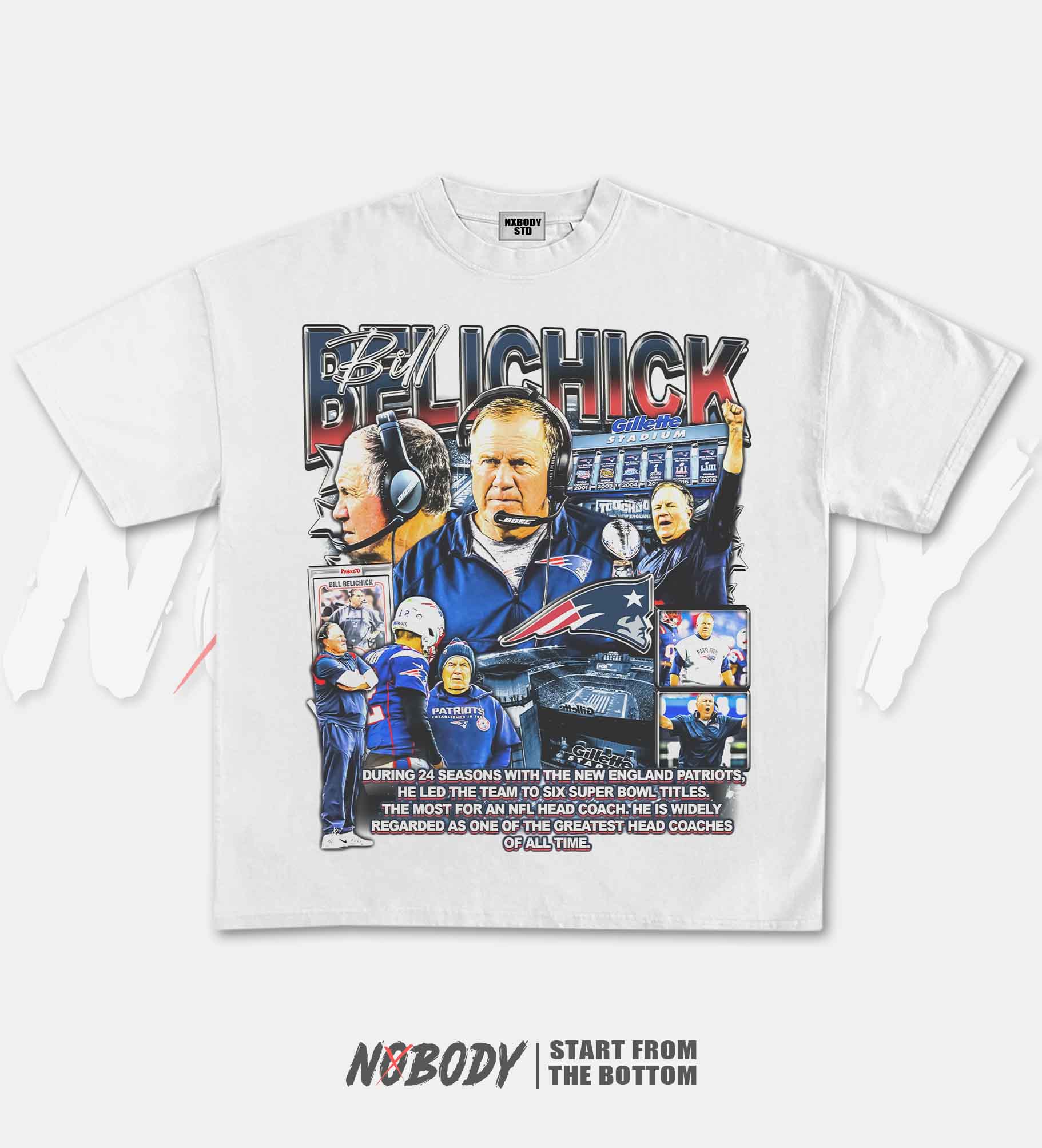 BILL BELICHICK GRAPHIC TEE 1.0 - KIDS