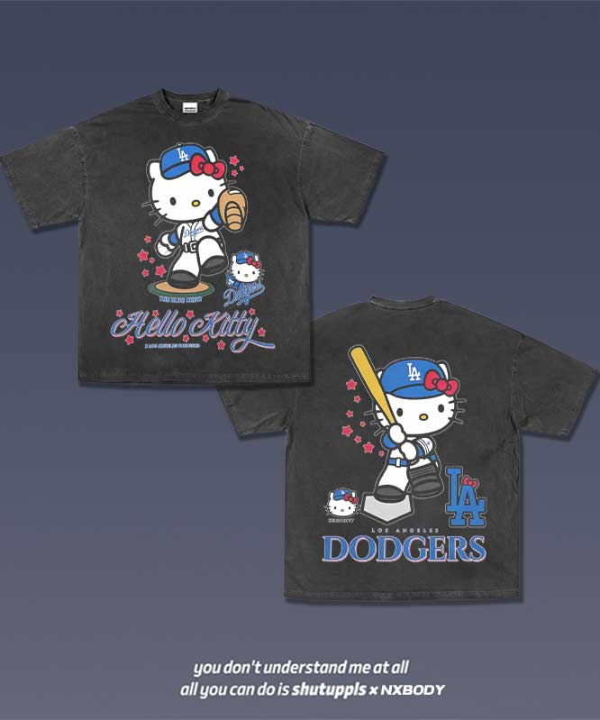 HELLO KITTY X DODGERS TEE 1.0