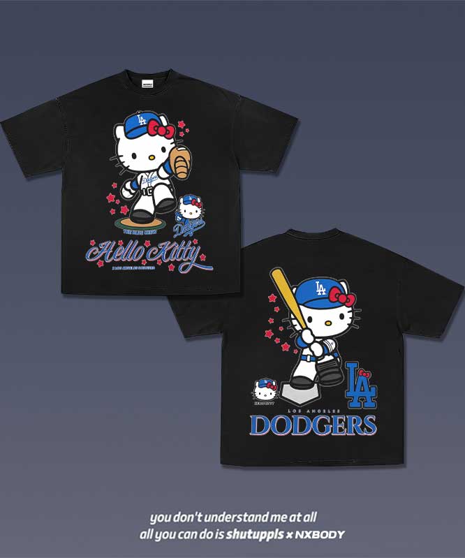 HELLO KITTY X DODGERS TEE 1.0