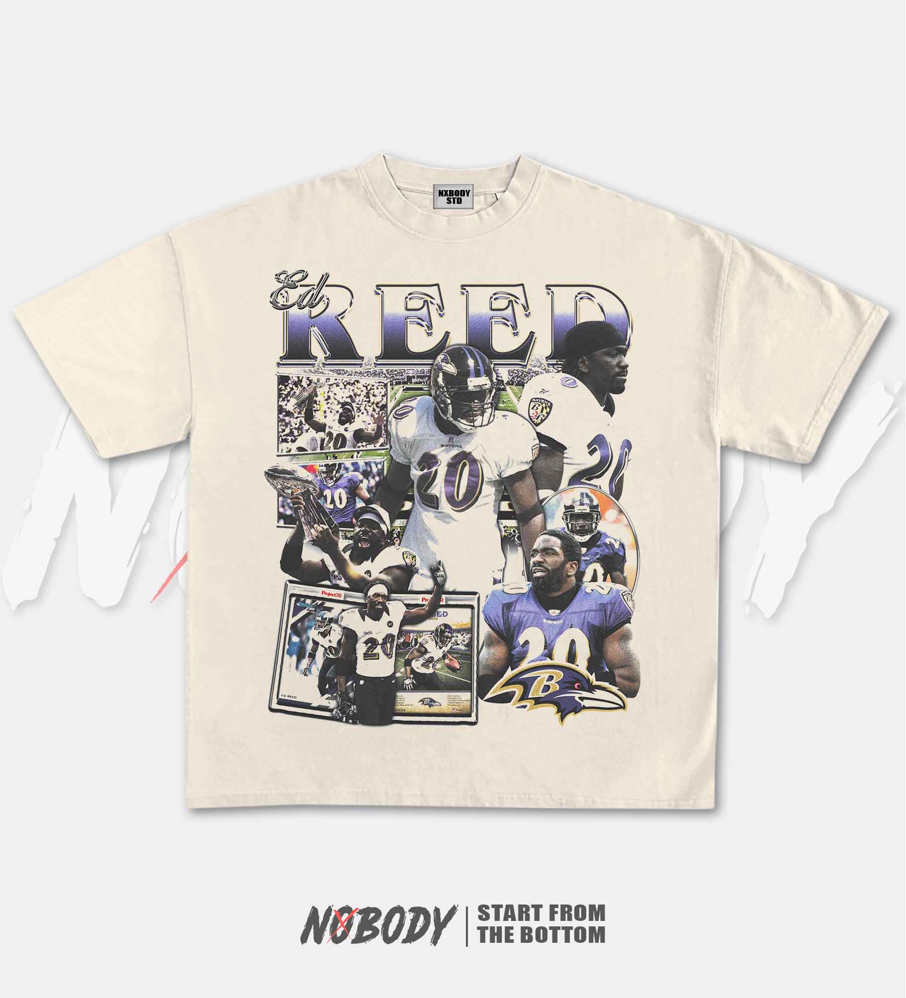 ED REED RAVENS GRAPHIC T-SHIRT 1.0 - KIDS