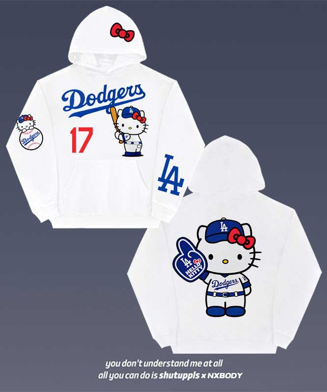 HELLO KITTY X DODGERS HOODIES 1.0