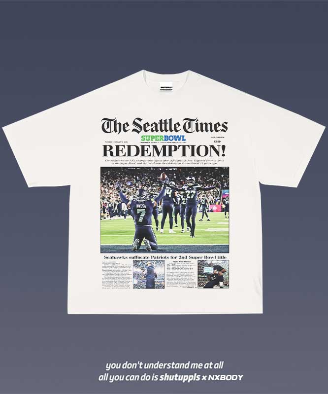 SEAHAWKS SUPER BOWL LX CHAMPS TEE 1.0