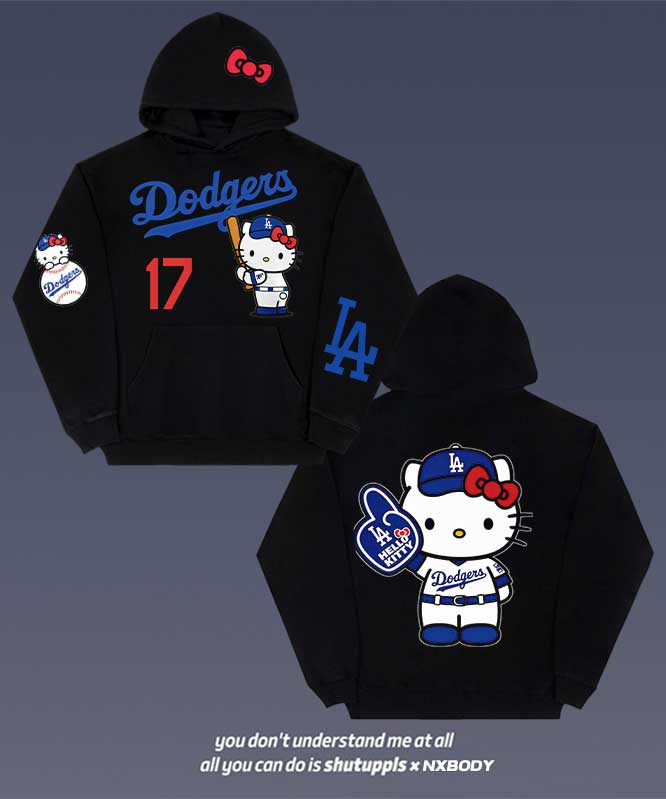 HELLO KITTY X DODGERS HOODIES 1.0