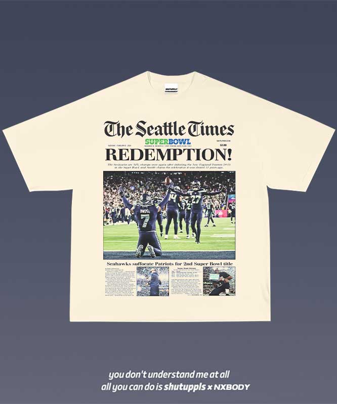 SEAHAWKS SUPER BOWL LX CHAMPS TEE 1.0