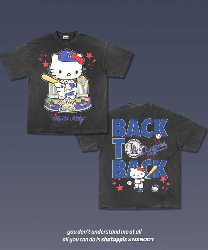 HELLO KITTY X DODGERS TEE 1.2