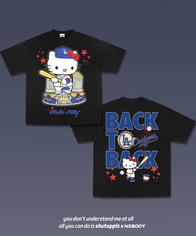 HELLO KITTY X DODGERS TEE 1.2