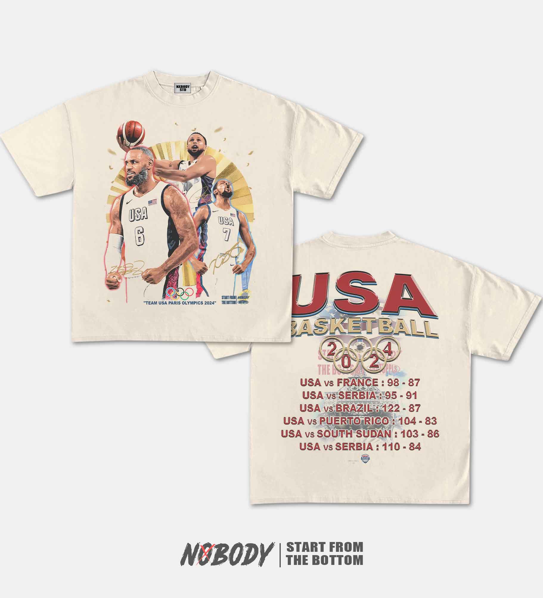 2024 USA DREAM TEAM GRAPHIC TEE 1.2 - KIDS