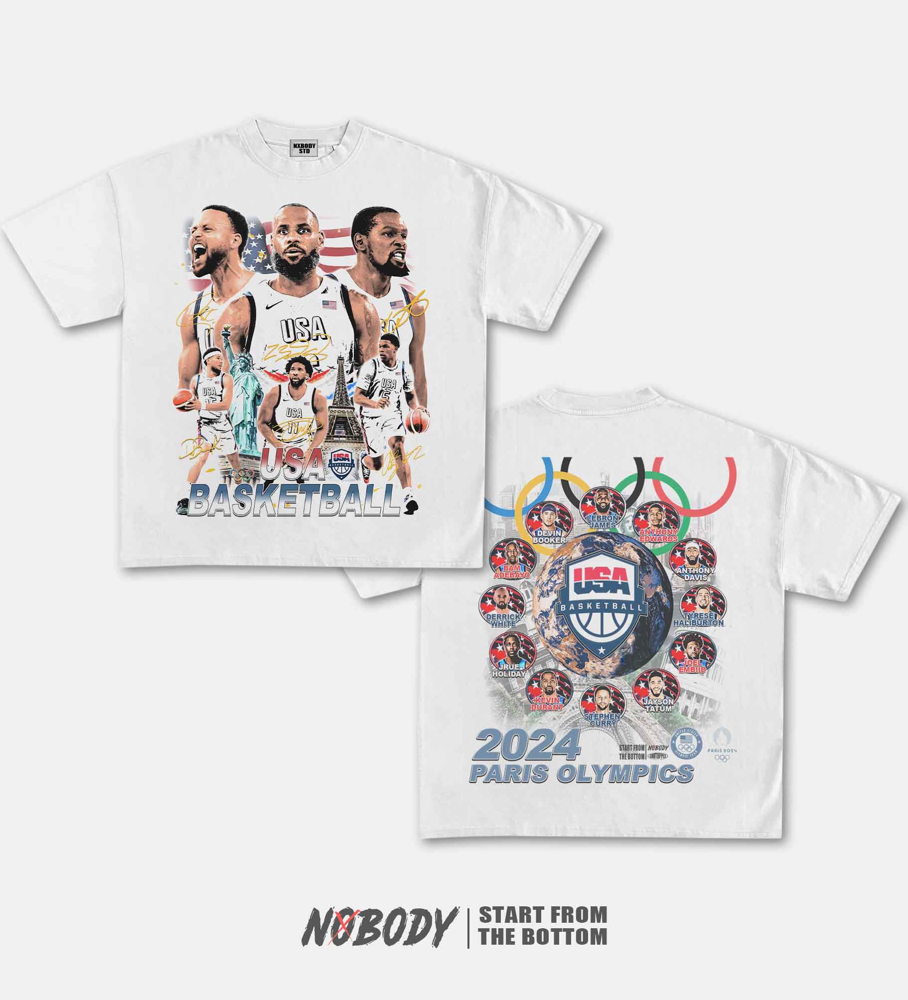2024 USA DREAM TEAM GRAPHIC TEE 1.1 - KIDS