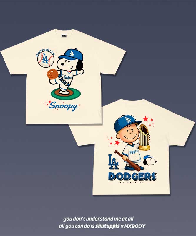 SNOOPY X DODGERS TEE 1.0
