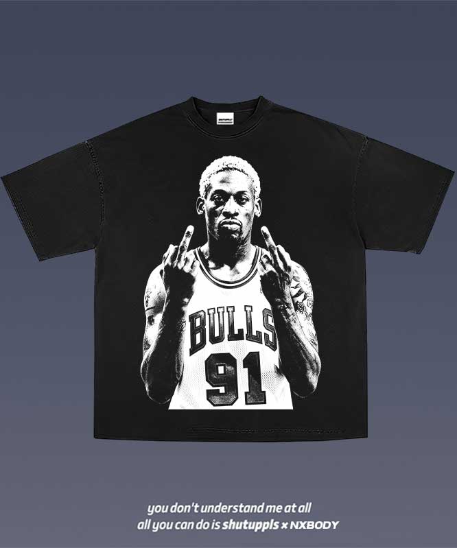 DENNIS RODMAN GRAPHIC TEE 9.1