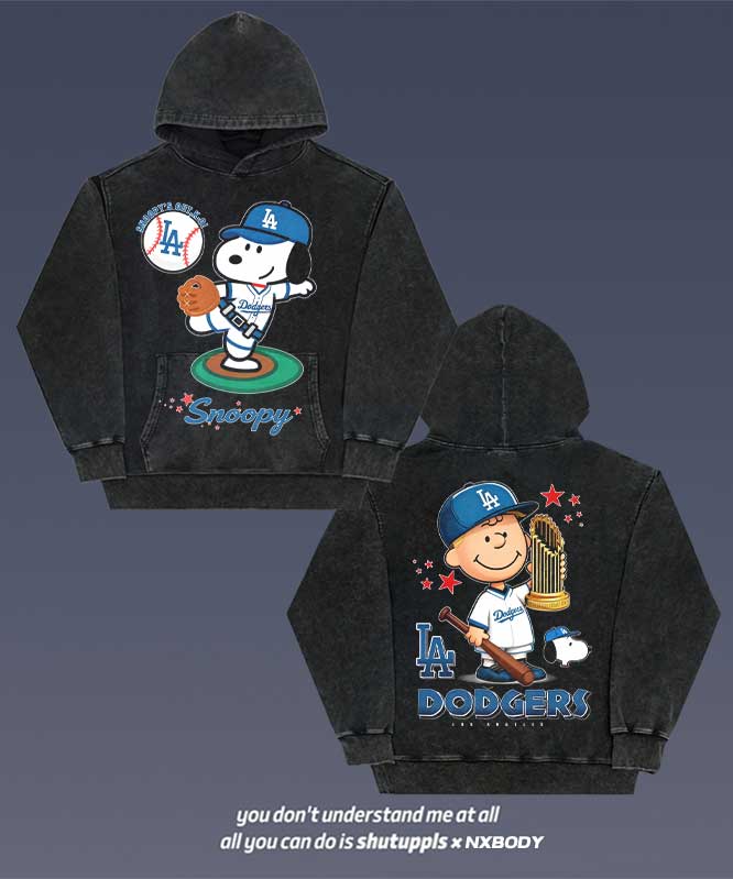 SNOOPY X DODGERS HOODIES 1.0
