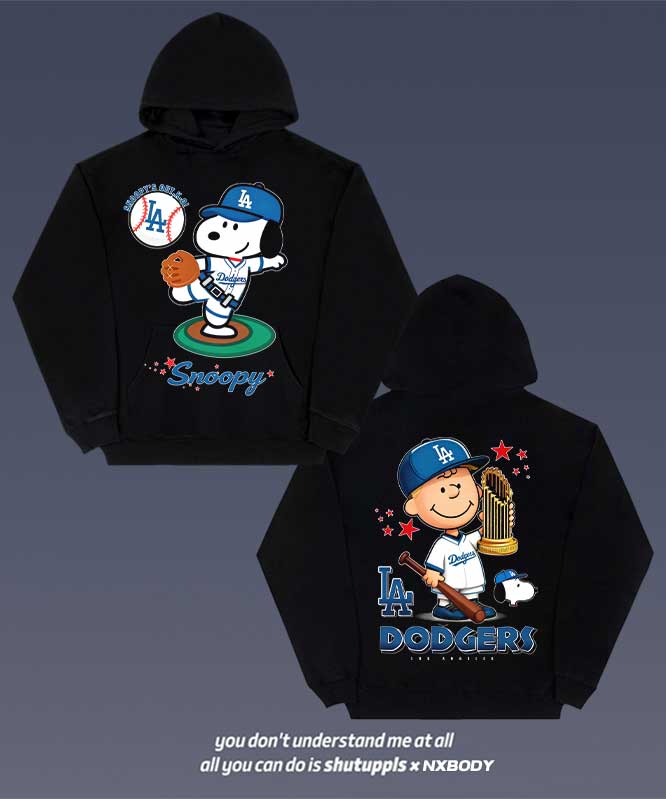 SNOOPY X DODGERS HOODIES 1.0
