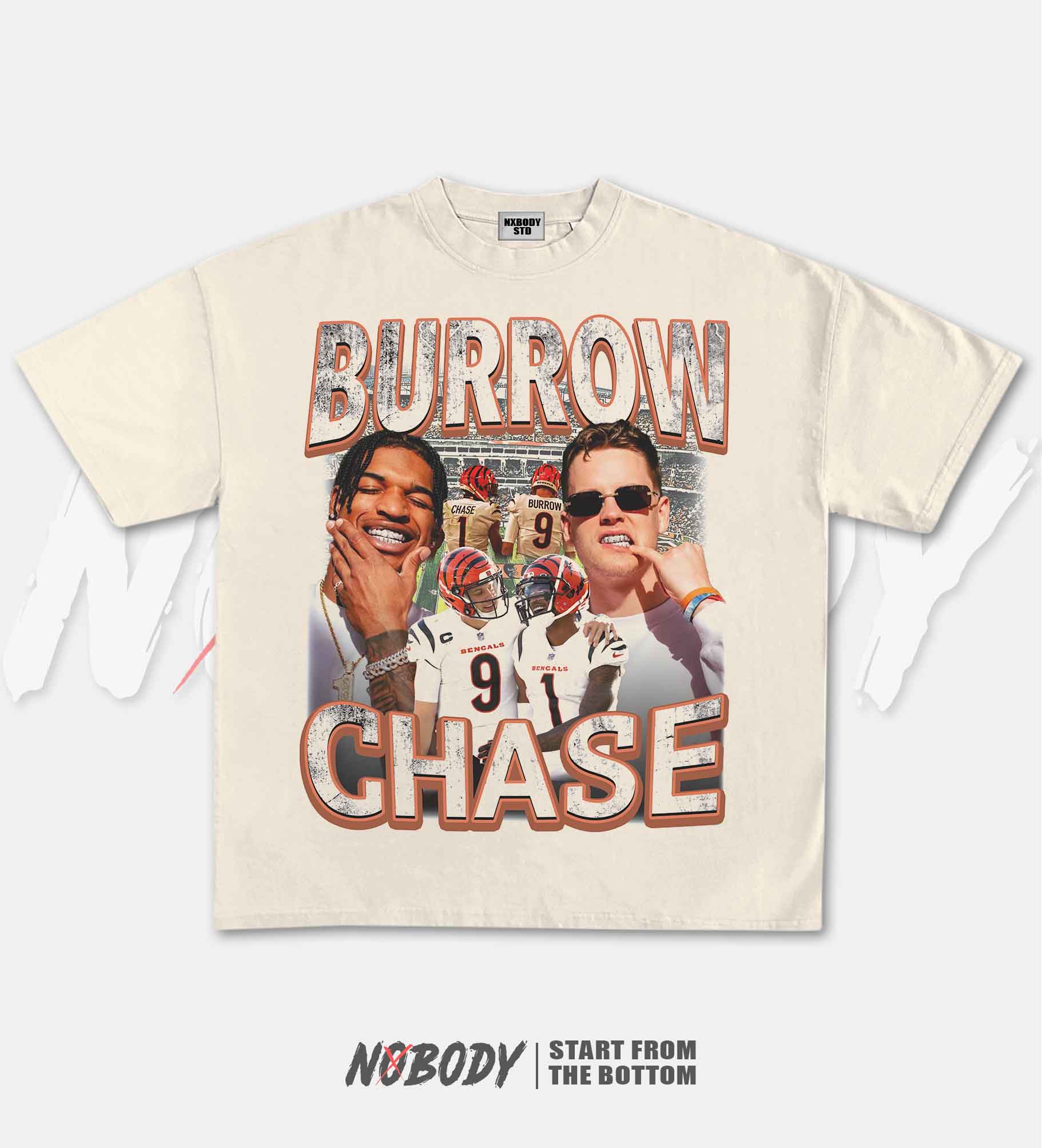 BURROW X CHASE GRAPHIC T-SHIRT 1.0 - KIDS
