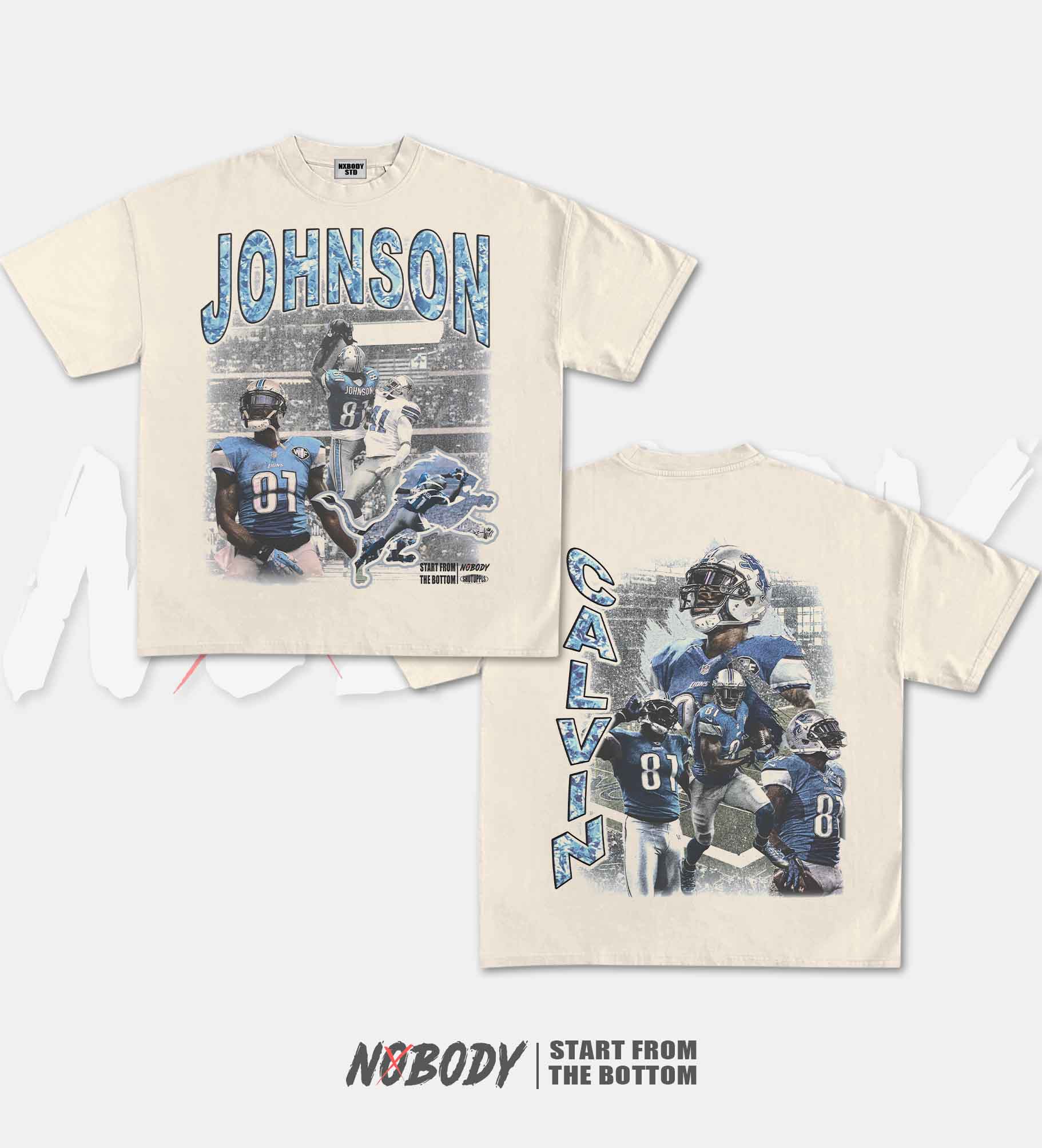 CALVIN JOHNSON GRAPHIC TEE 1.0 - KIDS