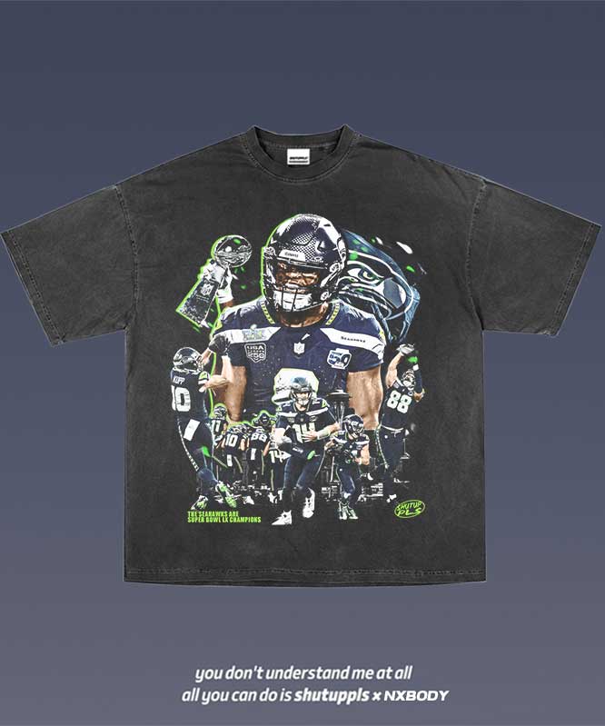 SEAHAWKS SUPER BOWL LX CHAMPS TEE 1.1