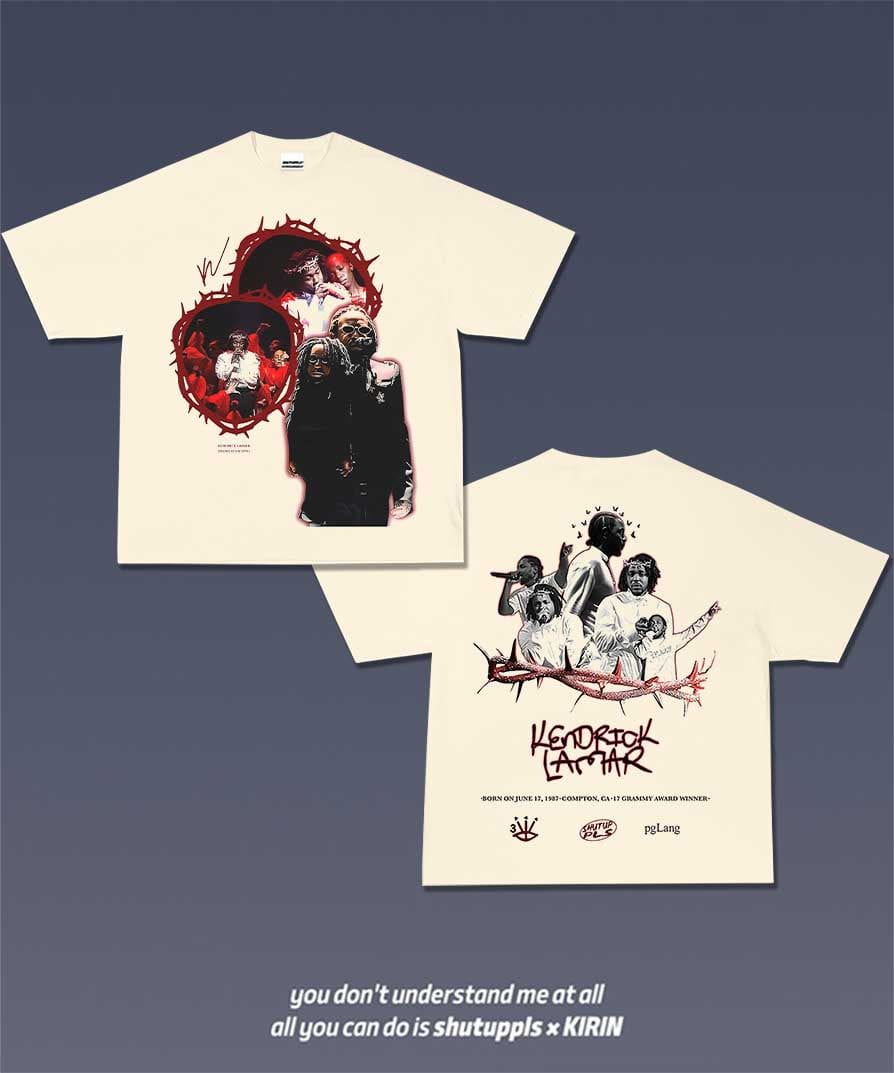 SHUTUPPLS KENDRICK LAMAR TEE 4.51