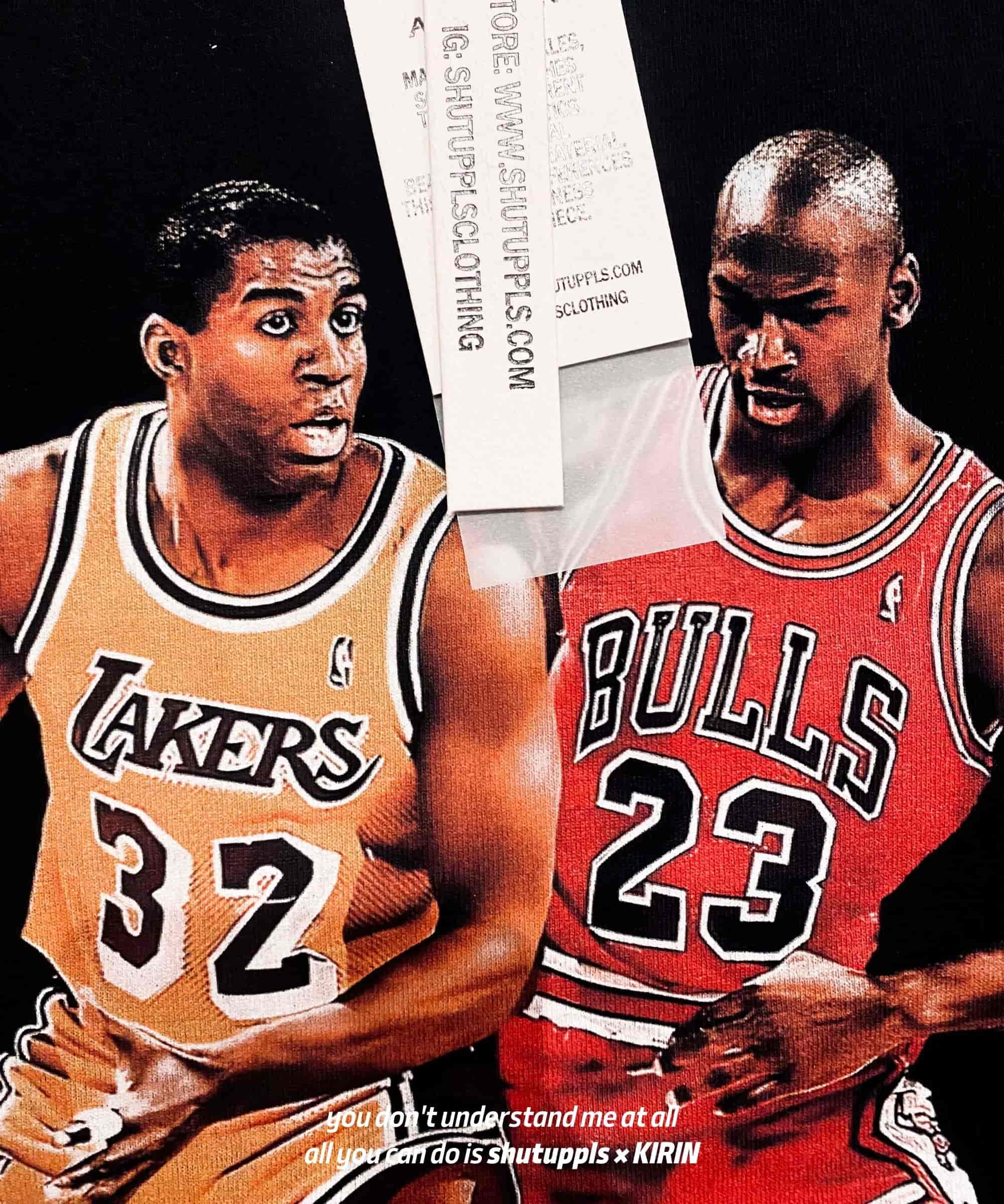 SHUTUPPL EARVIN JOHNSON/MICHAEL JORDAN 1.1
