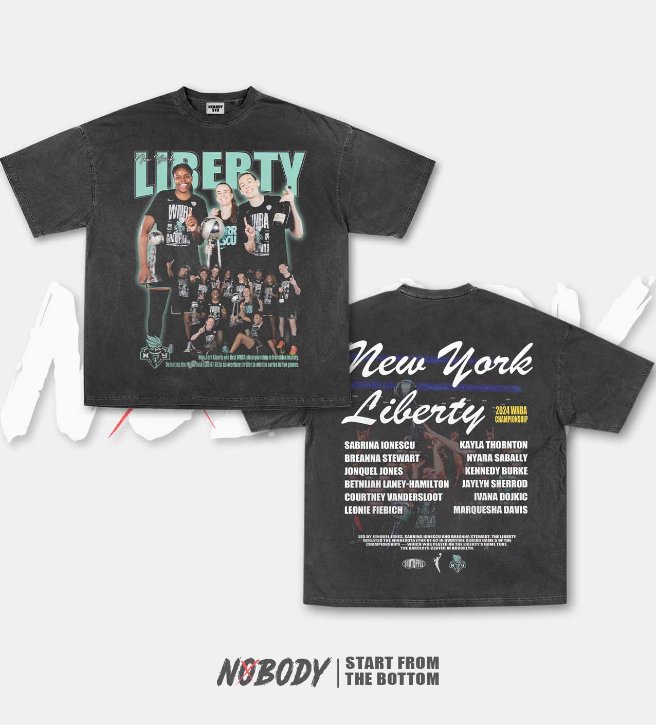 NEW YORK LIBERTY GRAPHIC T-SHIRT 1.0