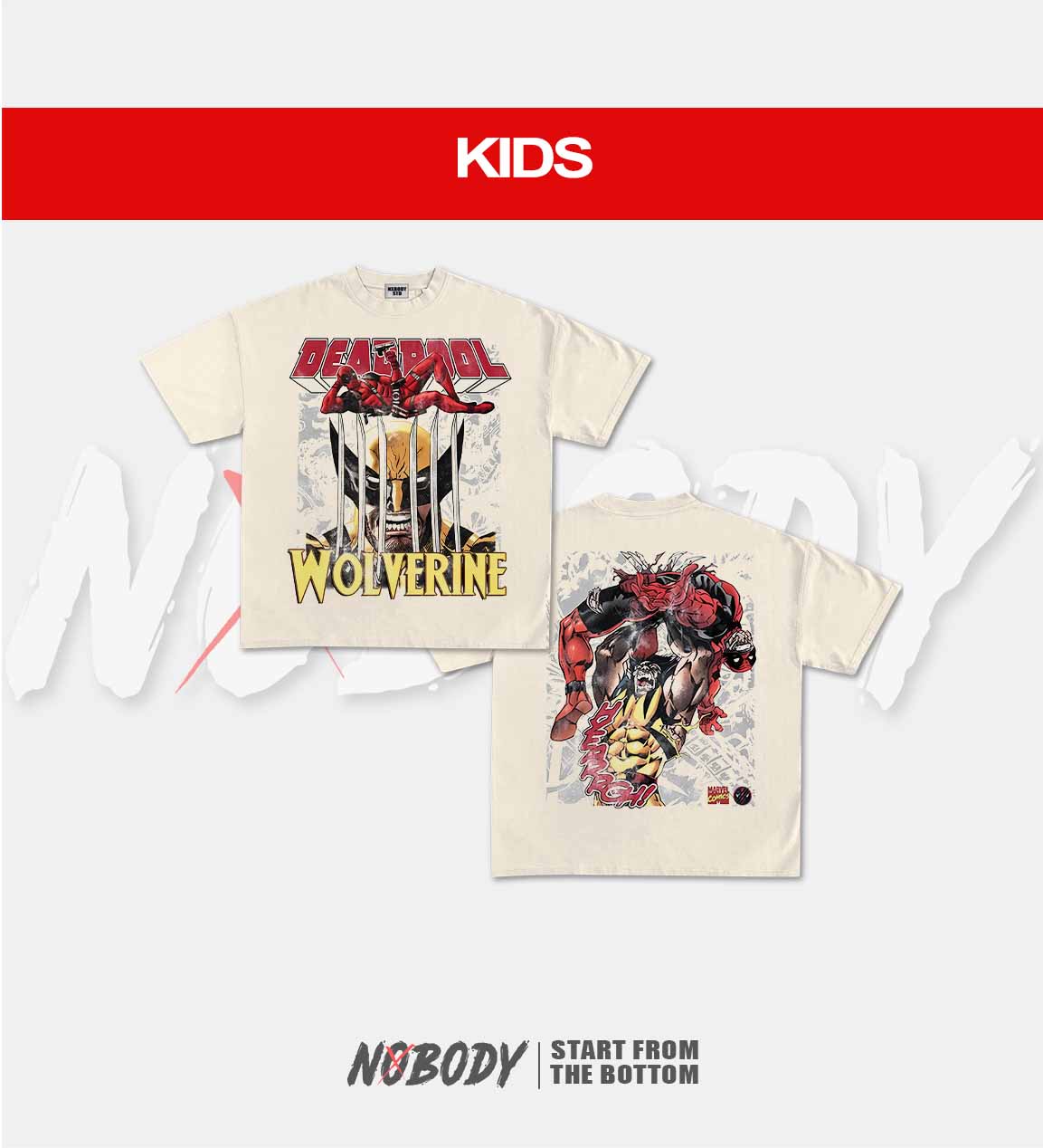 DEADPOOL & WOLVERINE GRAPHIC T-SHIRT 1.2 - KIDS