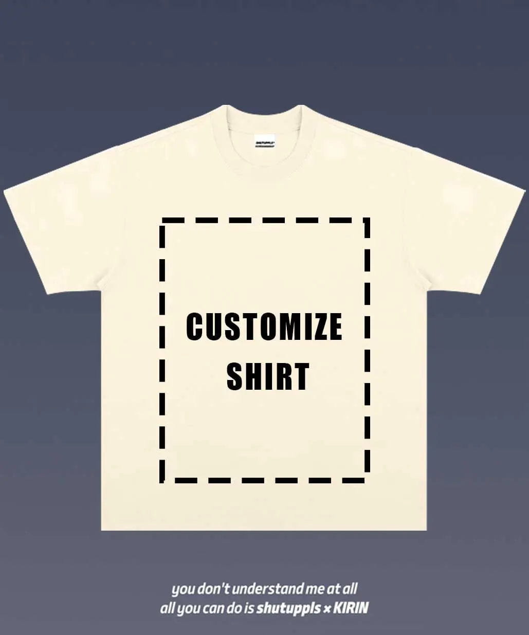CUSTOMIZED T-SHIRT/TANK