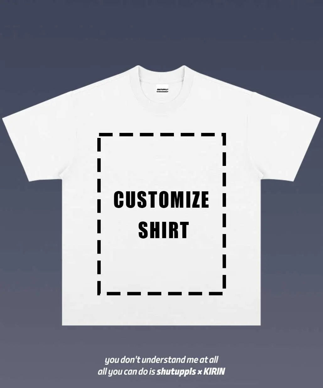 CUSTOMIZED T-SHIRT/TANK