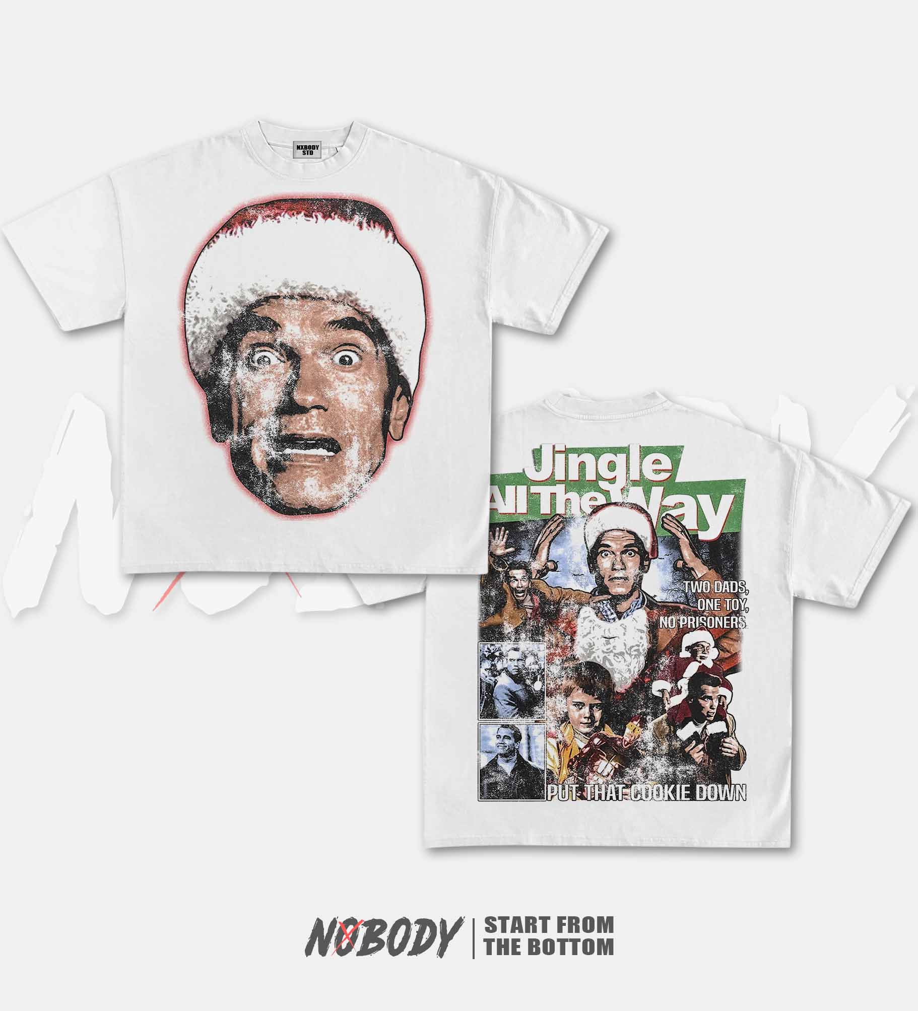 JINGLE ALL THE WAY 1996 CHRISTMAS GRAPHIC T-SHIRT 1.0