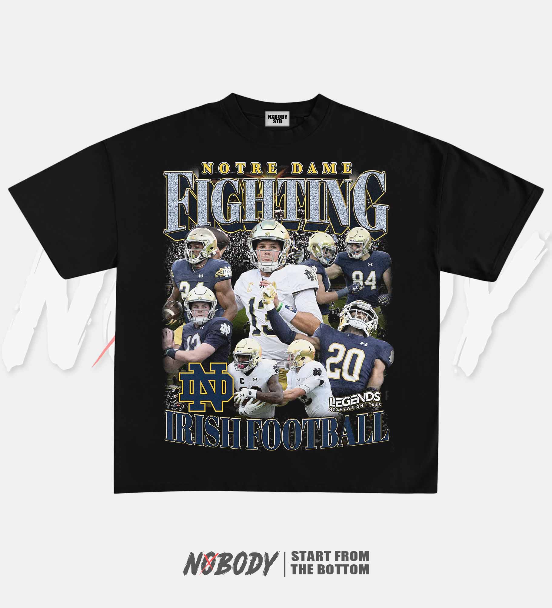 NOTRE DAME FIGHTING IRISH GRAPHIC TEE 1.0