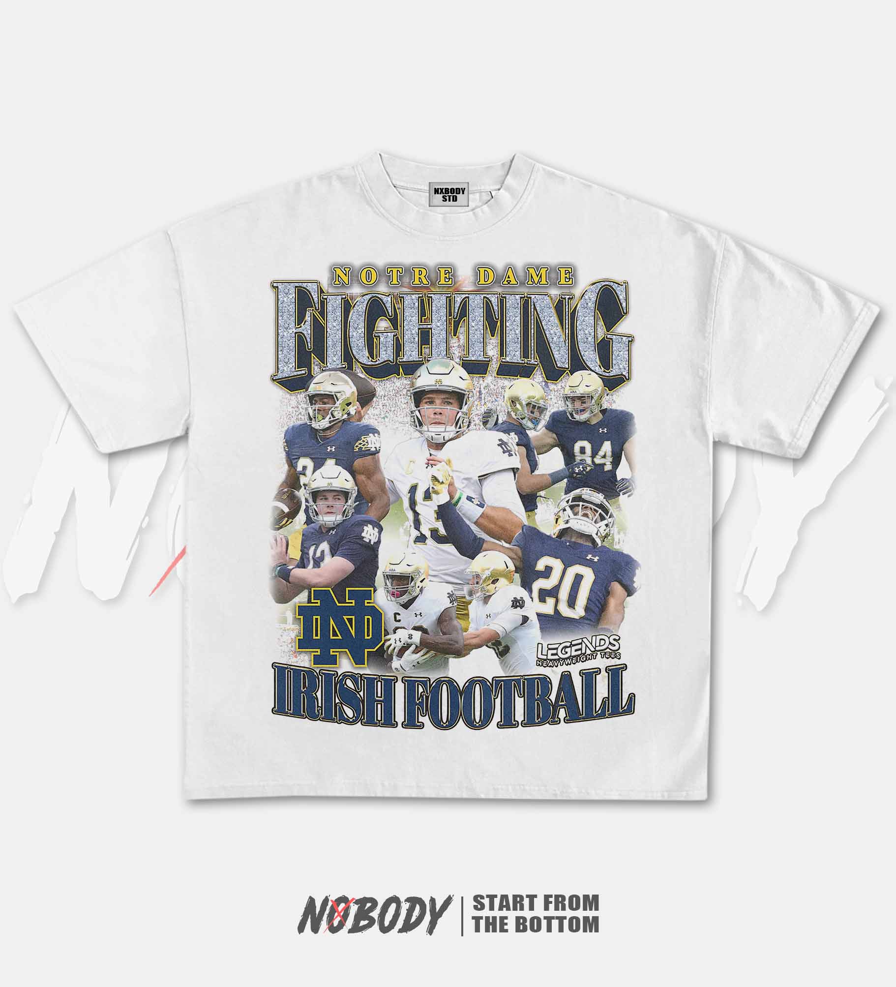 NOTRE DAME FIGHTING IRISH GRAPHIC TEE 1.0