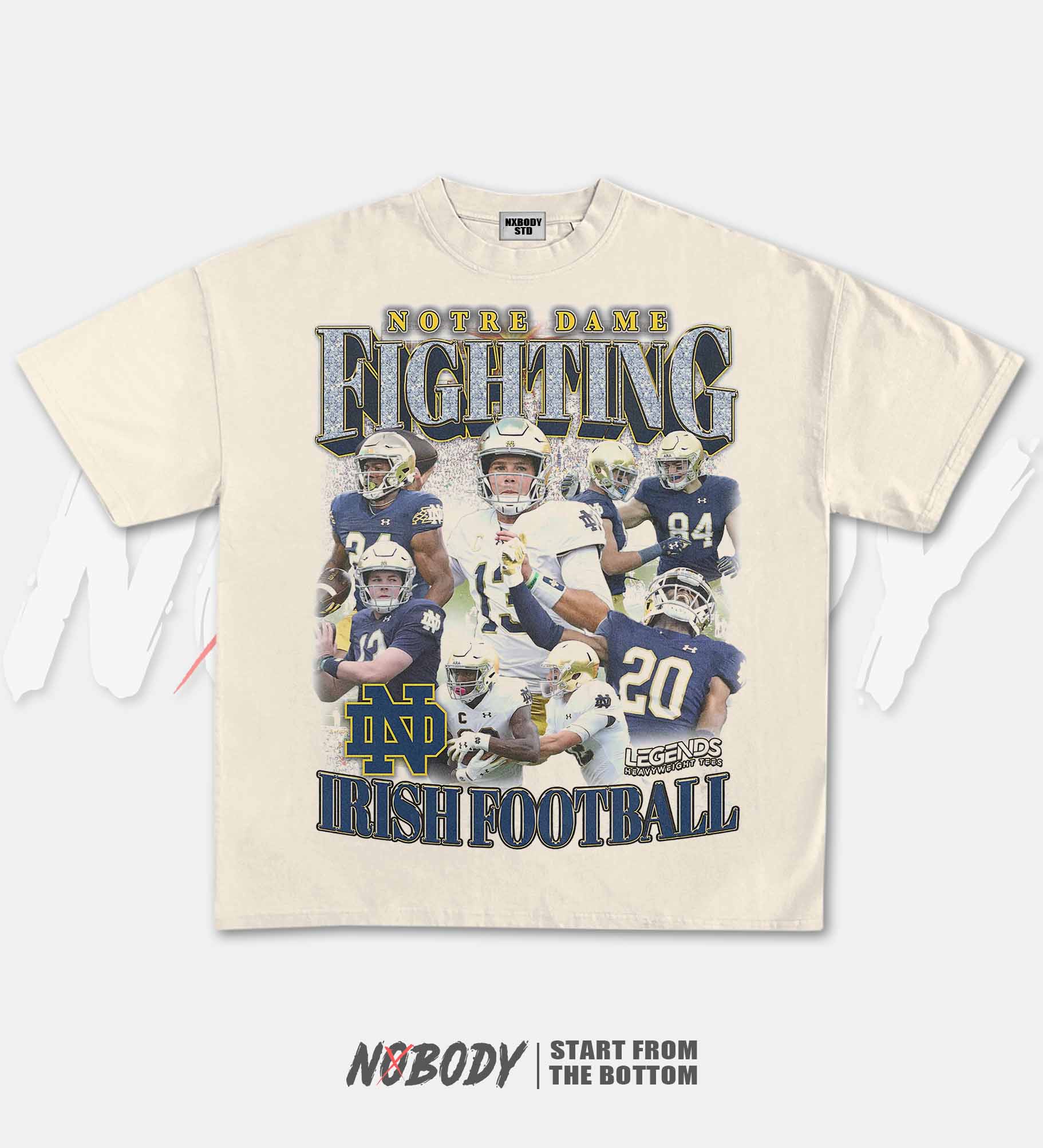 NOTRE DAME FIGHTING IRISH GRAPHIC TEE 1.0
