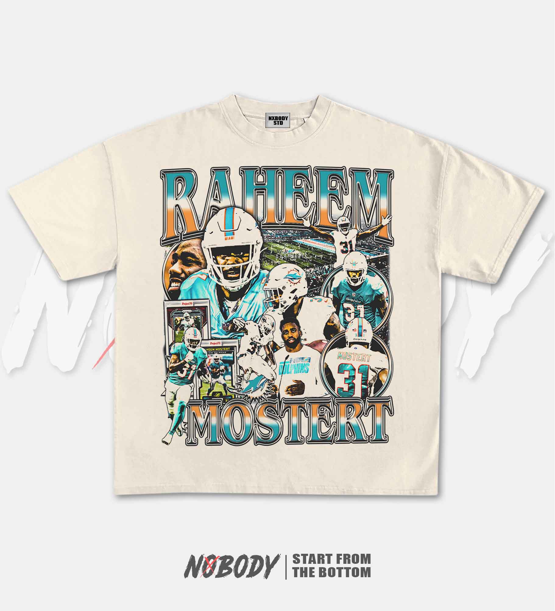 RAHEEM MOSTERT GRAPHIC T-SHIRT 1.0