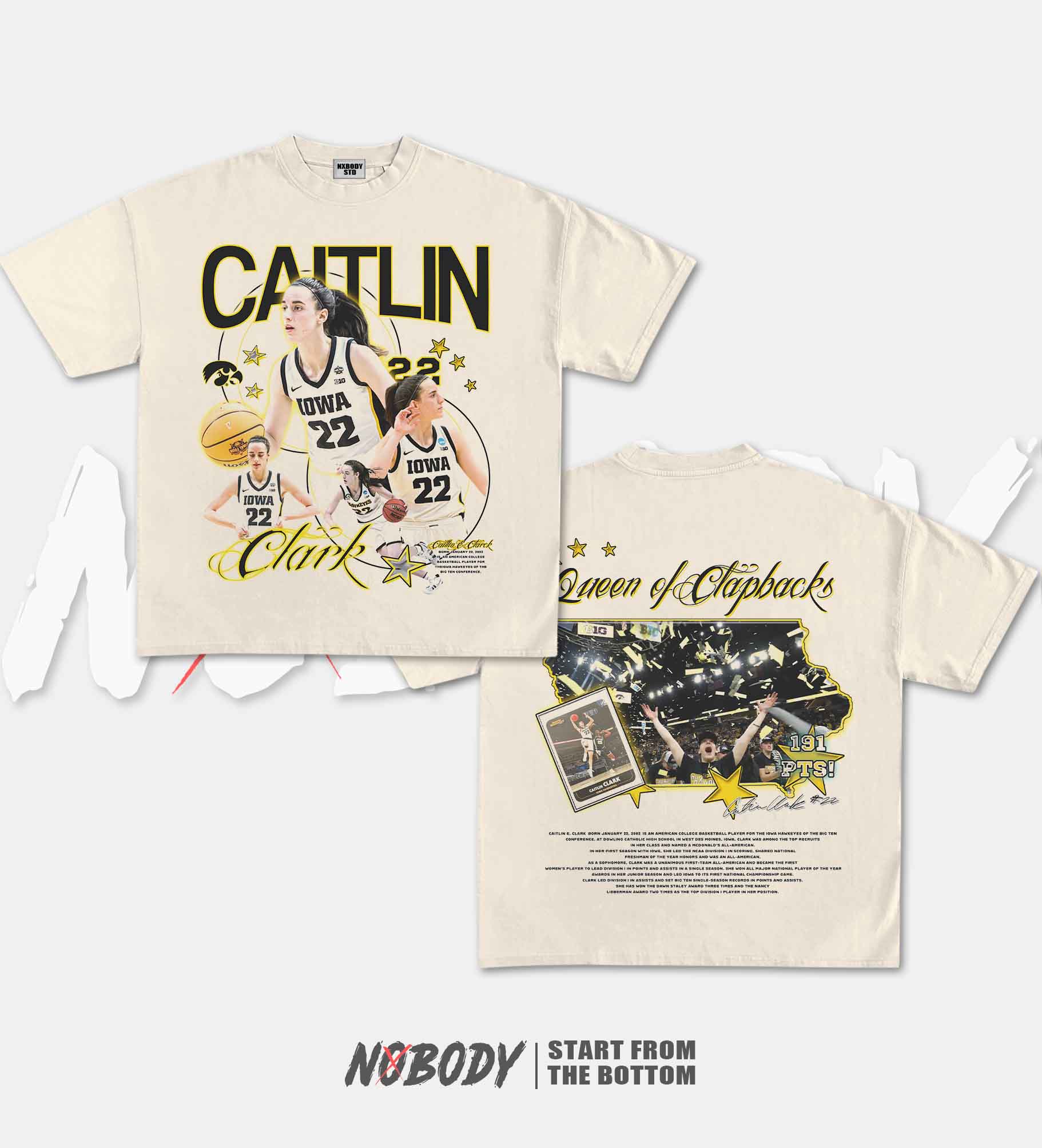 CAITLIN CLARK GRAPHIC T-SHIRT 1.2 - KIDS