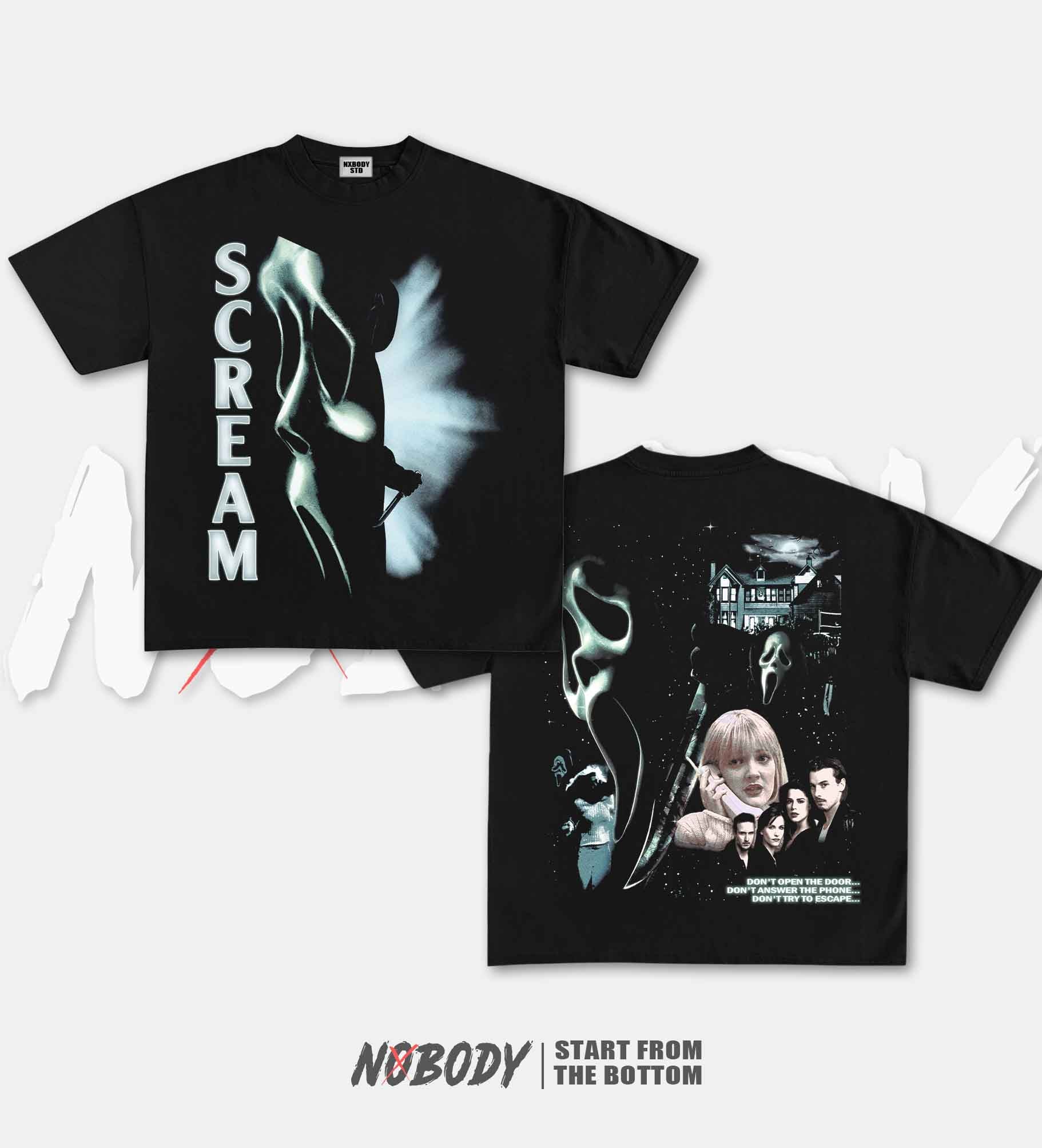 SCREAM GRAPHIC T-SHIRT 1.1