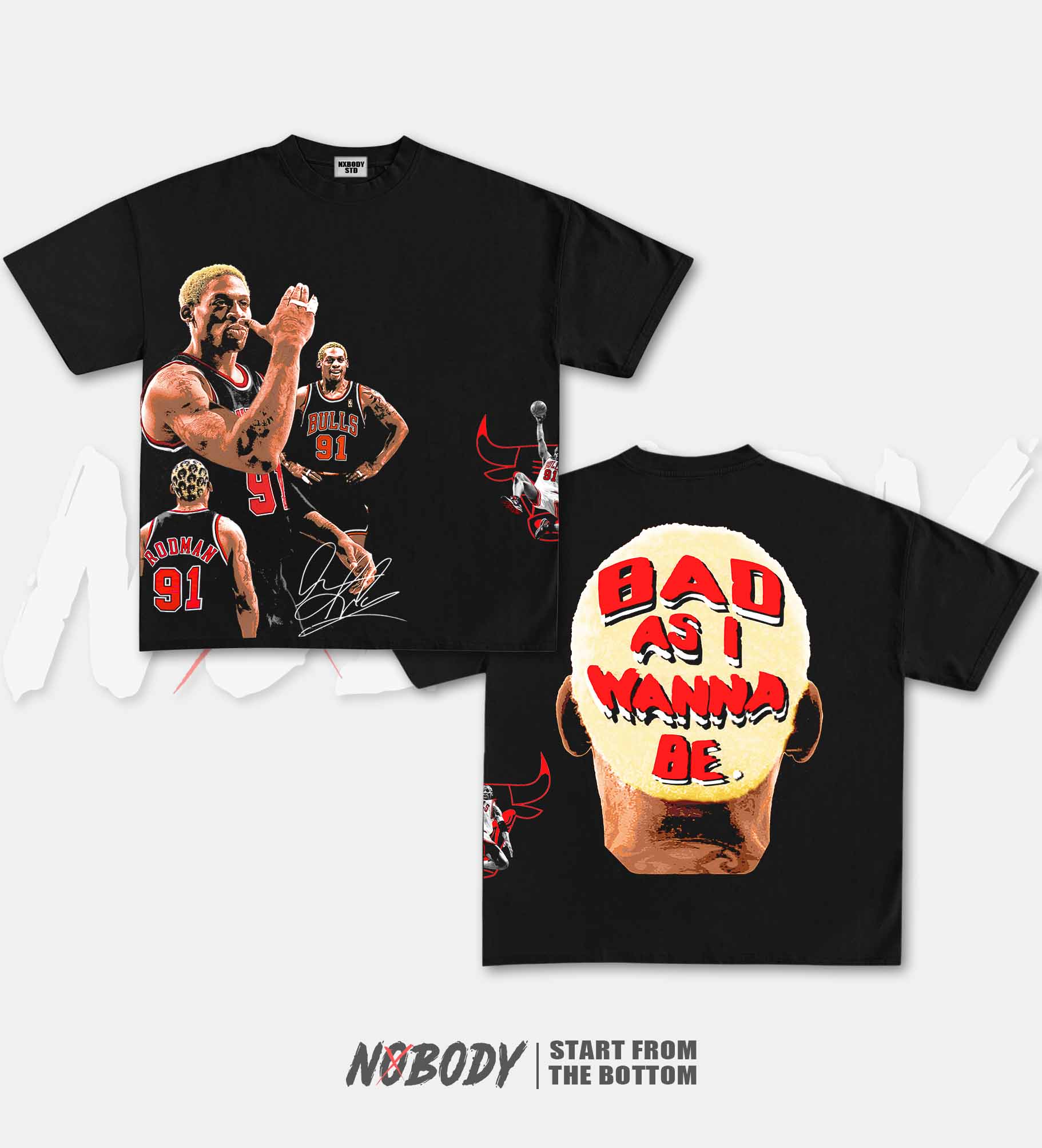 DENNIS RODMAN GRAPHIC T-SHIRT 2.1 - KIDS