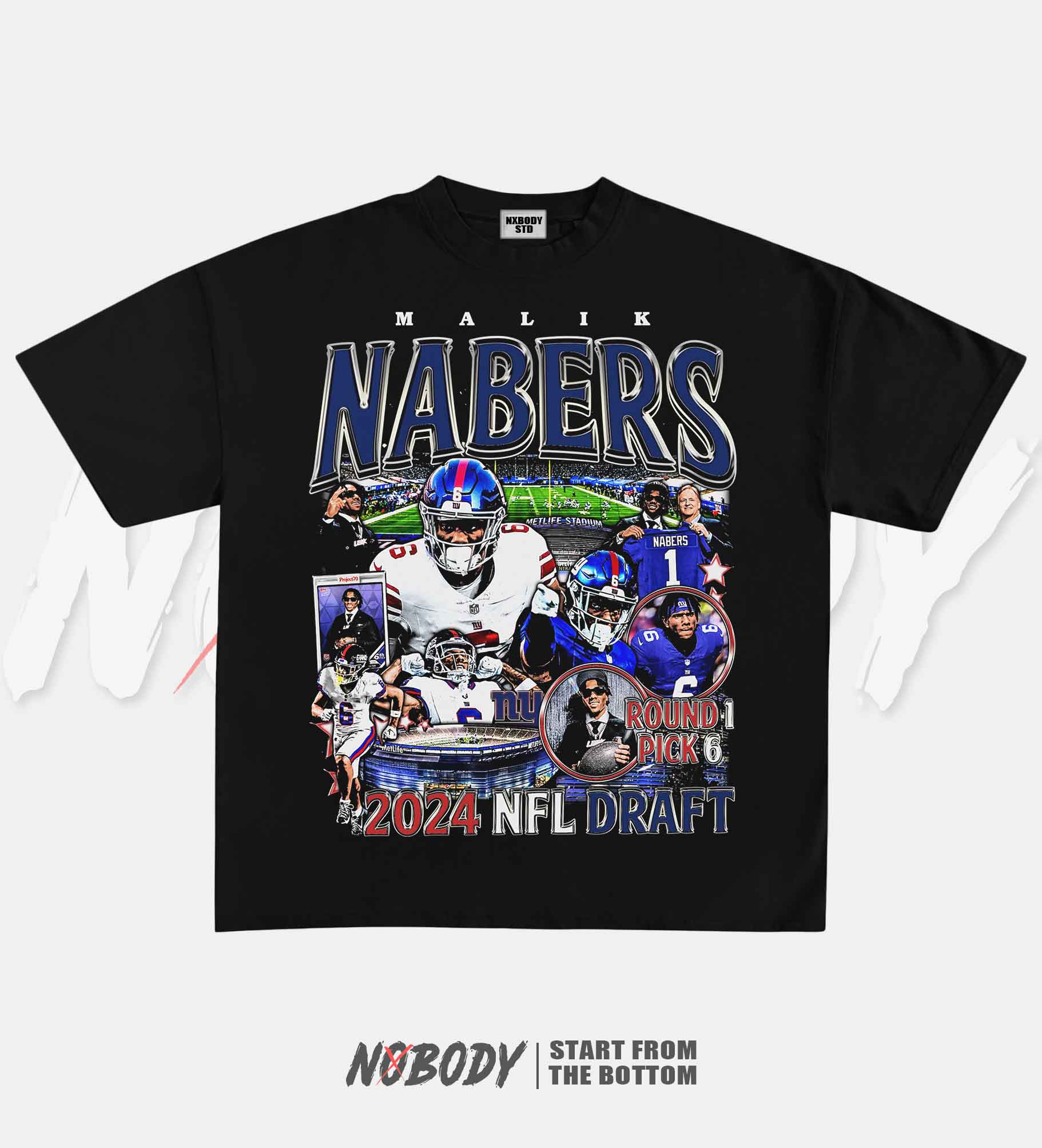 MALIK NABERS GRAPHIC T-SHIRT 1.0