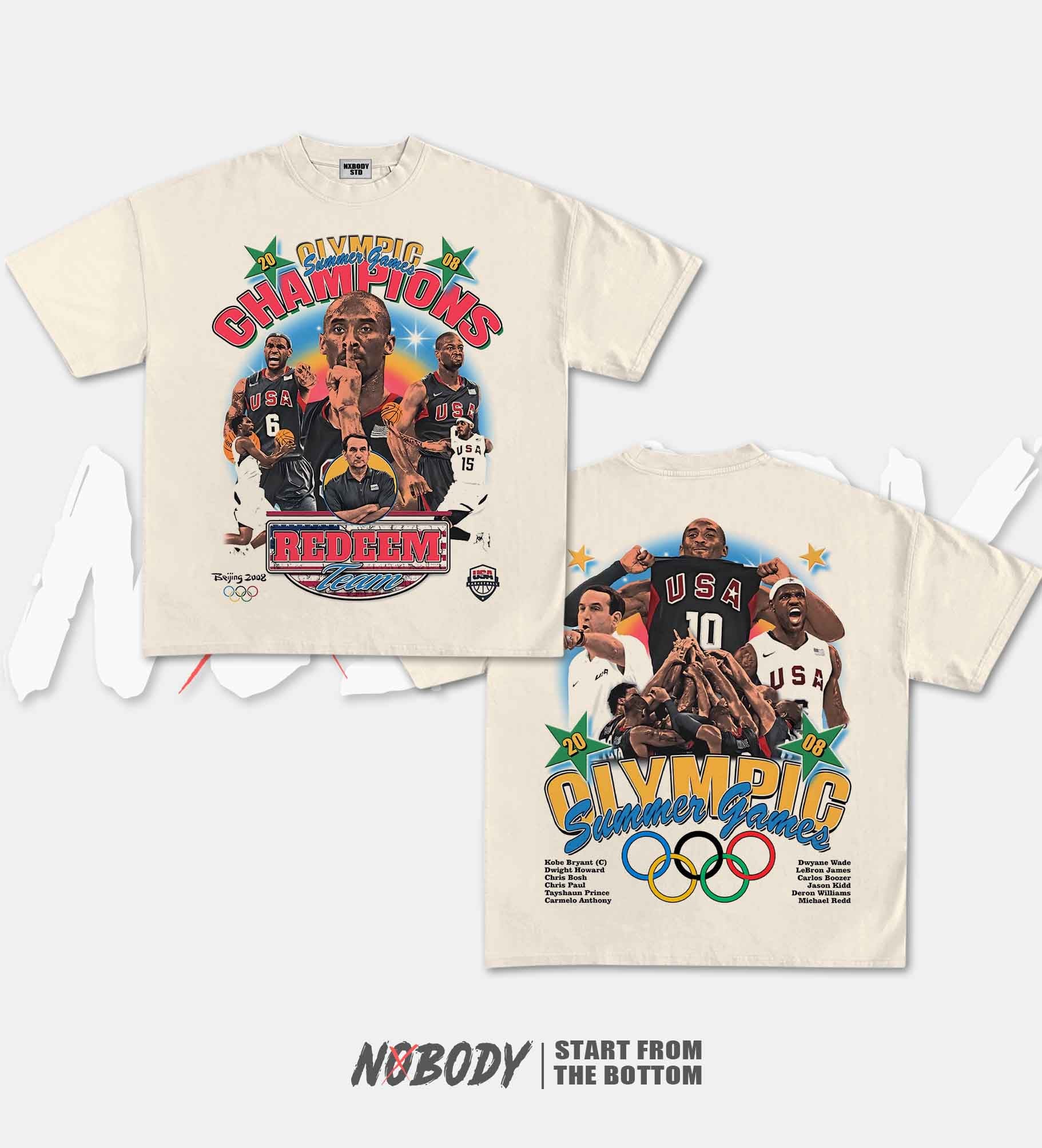 2008 DREAM TEAM GRAPHIC T-SHIRT 1.0